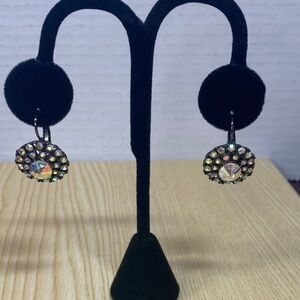 Elegant Multicolor Crystal Earrings
